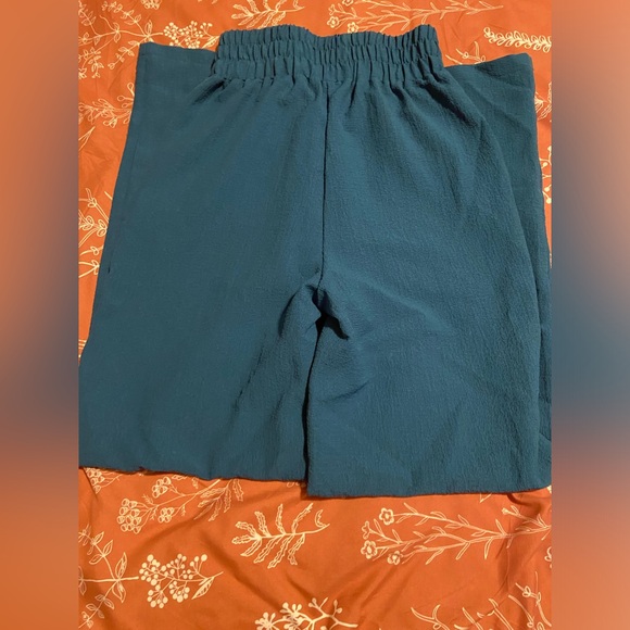 SHEIN VCAY Solid Slant Pocket Wide Leg Pants - Picture 5 of 7